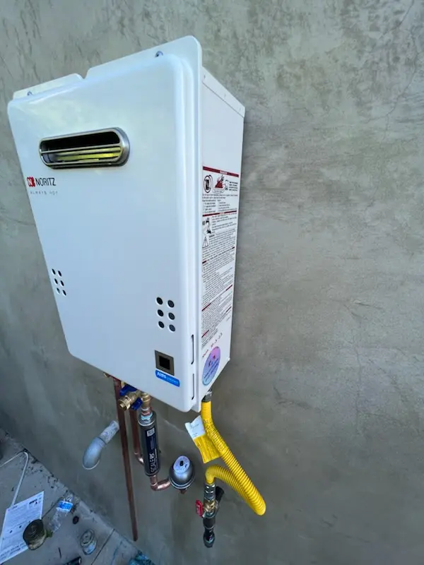 Tankless water heater installation for South Londonderry homes